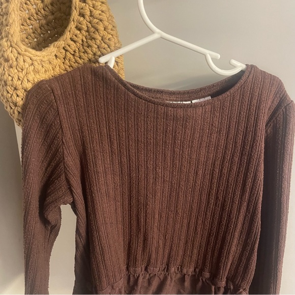 ZARA • Toddler Babydoll Wide Rib Shirt - Picture 2 of 4